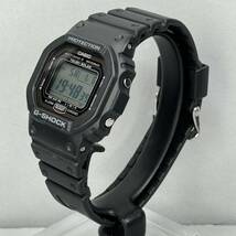 極美品 G-SHOCK GW-5000-1JF タフソーラー 電波受信 電波ソーラー マルチバンド6 ブラック スクウェア スクリューバック ソフトウレタン_画像7