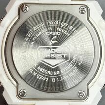 極美品 G-SHOCK GST-W310-7AJF G-STEEL/Gスチール タフソーラー電波受信 電波ソーラー マルチバンド6 メタルベゼル ホワイト アナデジ_画像8