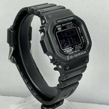 美品 CASIO G-SHOCK GW-M5610-1BJF タフソーラー 電波受信 電波ソーラー マルチバンド6 スクウェア ブラック スピード 反転液晶 オリジン _画像6