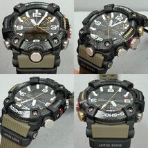 極美品 G-SHOCK GG-B100-1A3JF MUDMASTEマッドマスター Bluetooth搭載 モバイルリンク カーボンコアガード ブラック 反転液晶 アナデジ_画像4