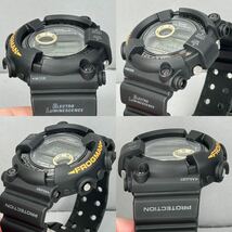 未使用極美品 箱説タグ付G-SHOCK DW-8200BM-1T FROGMAN フロッグマン MEN IN BLACK2 メンインブラック2 MIB2 チタンケース ブラック 潜水蛙_画像4