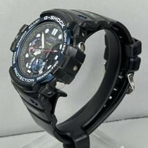 極美品 G-SHOCK GN-1000B-1AJF GULFMASTER ガルフマスター 方位.温度計搭載 ツインセンサー アナログ/デジタル アナデジ 反転液晶 ブラック_画像7