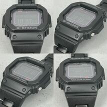 極美品 G-SHOCK GW-M5610BC-1JF タフソーラー 電波受信 電波ソーラー マルチバンド6 ブラック 反転液晶 メタルコアバンド スクウェア_画像4