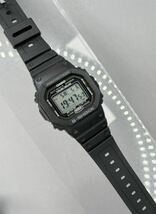 極美品 G-SHOCK GW-5000-1JF タフソーラー 電波受信 電波ソーラー マルチバンド6 ブラック スクウェア スクリューバック ソフトウレタン_画像10