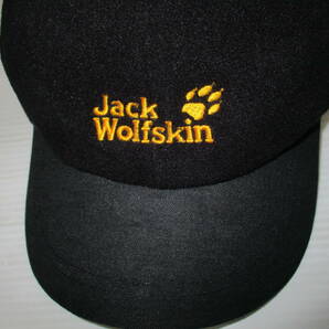 jack wolfskin  ジャックウルフスキン キャップ  耳当て 帽子 黒 サイズ ユニセックス M   （３F ハ大の画像6