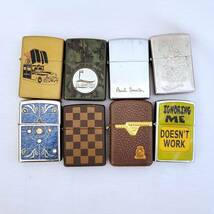 【ライター】大量セット！ ZIPPO ジバンシー YSLなど ライター セット シルバー ジッポ 1976年 1974年 2000年代 バジリスク ポールスミス _画像2