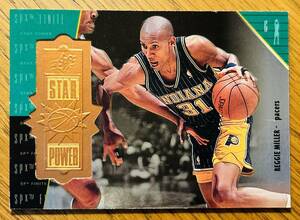 1998 Upper Deck SPx Finite Reggie Miller Star Power /5400