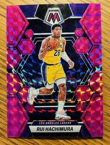 2022-23 Panini Mosaic Rui Hachimura #139 八村塁 Pink Mosaic PRIZM /149