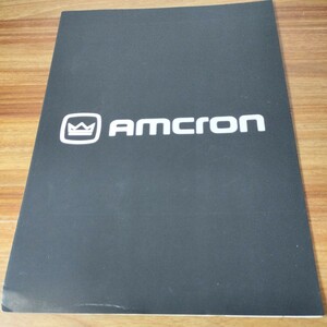 AMCRON アムクロン　ヒビノ電気音響株式会社　DC-300A IOC EQ-2 RTA-2 リアルタイムアナライザー　カタログ　当時物