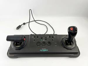 希少　レア　X68000 SHARP サイバースティック CZ-8NJ2 インテリジェントコントローラ シャープ CYBER STICK 動作未確認　１円～　当時物