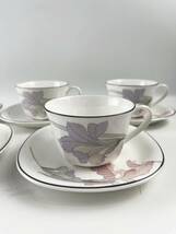 1円～　ほぼ未使用　ノリタケ　Noritake　NEW DECADE　カップ＆ソーサー　洋食器　茶器　5客_画像3