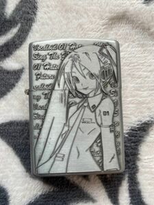 ZIPPO zippo風立体オイルライター？ 初音ミク ボーカロイド