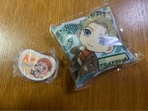 くら寿司 SPY×FAMILY スパイファミリー クッションチャーム ロイド 消しゴム アーニャ