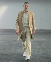 HELMUT LANG 本人期　ヘルムートラング アーカイブ　ロングコート ベージュ　made in Italy_画像2