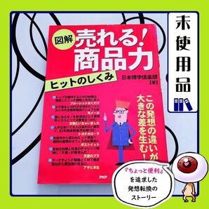 【図解!売れる商品力 ヒットのしくみ】 2003年 日本博学倶楽部 書籍 開発 ビジネス アイディア 自己研鑽 発想の転換