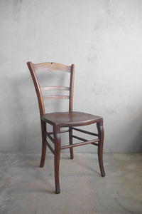 アンティーク　フランス　LUTERMA製　ウッドチェア A [csw-2075]　椅子　店舗什器