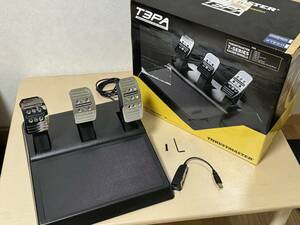 【送料込み】Thrustmaster T3PA Add-On USBアダプター付き ペダル ハンコン