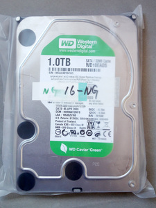 ☆ 【ジャンク】 HDD 3.5インチ SATA WD10EADS 1TB Green Disk_16 ☆