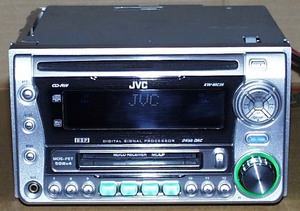 ★完動品 保障付★ JVC KW-MC35-S ★前面AUX CD-R/RW/MDLP対応★