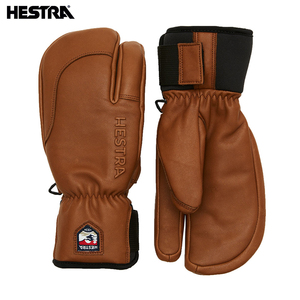 軽快なショートカフモデル【HESTRAヘストラ/33872 Topo 3-Finger(トポ スリーフィンガー)/750(Brown)/7サイズ】MTR