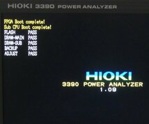 HIOKI パワーアナライザ 3390 (中古 現状品 自己診断OK) Power Analyzer 3390 日置電機 J☆_画像7