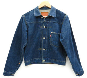 良品 LEVIS リーバイス 7156XX 大戦モデル 赤耳ビッグE デニムジャケット FB2837 サイズ36 ブルー メンズ