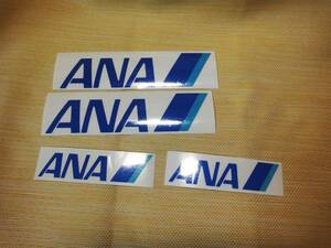 新品未使用品 ANA ステッカー 反射タイプ 2サイズ 2枚セット