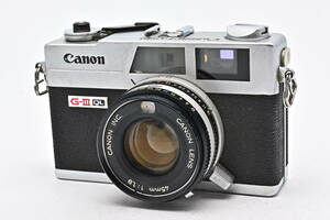 1B-485 Canon キヤノン Canonet QL19 G-III QL レンジファインダー コンパクトフィルムカメラ