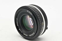 1B-549 Nikon ニコン FG-20 Ai-S NIKKOR 50mm f/1.8 一眼レフフィルムカメラ マニュアルフォーカス_画像8