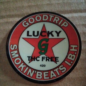 即決あり ＧＯＯＤＴＲＩＰ ＳＭＯＫＩＮ’ＢＥＡＴＳ ＩＢＨ ＬＵＣＫＹ ＴＨＣ ＦＲＥＥ ４２０ ステッカーシールデカールアメリカン雑貨