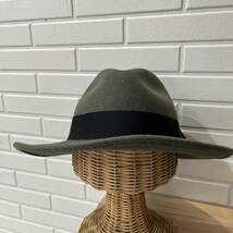 新品 Ecua-Andino エクアアンディーノ 定価10780 HAT フェルトハット 中折れハット エクアドル製 ピンバッジ付き WOOL ウール 玉mc2509_画像2