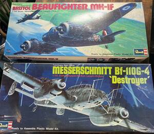 Revell ブリストル ボーファイター MK-IF 飛行機 1/32 beufighter メッサーシュミット Bf-110G-4 説明書 ドイツ イギリス