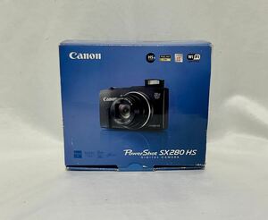 1円〜美品 Canon PowerShot SX280 HS ブラック キヤノン デジタルカメラ コンデジ 約1210万画素 DIGIC 6 20 倍ズーム 通電確認済み