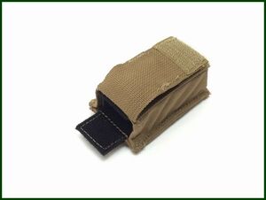 okinawa　base　米軍　実物　米海兵隊　Eagle　9MM 15 ROUND MAGAZINE POUCH　ベレッタ　マガジンポーチ　コヨーテ　未使用品　①