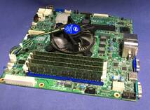 【中古】Intel Server BORD S1200V3RP Microマザー + Xeon E3-1246 V3 3.50GHz + 32GB メモリー セット品　BIOSまでの動作確認品 #16160_画像5