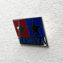 TAMIYA　タミヤ模型　ロゴ　マーク◆ピンバッジ　ピンズ　バッチ　ブローチ◆プラモデル　星　ツインスター_画像3