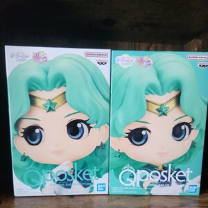  кто раньше, тот побеждает! Прекрасная воительница Сейлор Мун Qposket sailor Neptune фигурка комплект приз Bandai новый товар нераспечатанный 