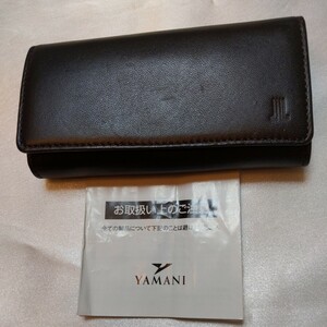 ■LANVIN COLLECTION■ランバン■キーケース■ファスナーコインケース付■ダークブラウン