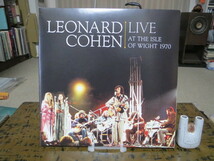 Leonard Cohen／Live at The Isle of Wight 1970 レナード・コーエンのワイト島ライブ1970！レア＆グレート2LP！_画像1