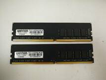 保証あり WINTER製 DDR4 2666V PC4-21300 メモリ 8GB×2枚 計16GB デスクトップパソコン用_画像1