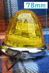 『23489』『23495』『23496』『23497』マーカーランプ 黄色 赤 オレンジ 24V ４個セット LED 電球 サイドマーカー PA-MAN 茨城県