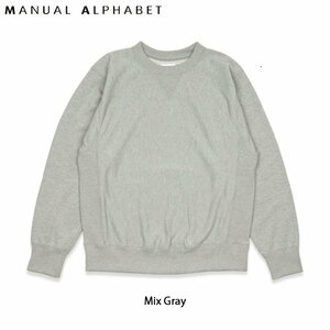 1円 SNB/MANUAL ALPHABET QUICK DRY CREW SWEAT クイック ドライ クルー スウェット SR-22-C01/Mix Gray/M/長袖/トレーナー/アウトドア