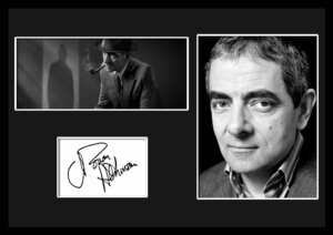 10種類!Rowan Atkinson/ローワン・アトキンソン/Mr. ビーン/Mr. Bean/サインプリント/証明書付きフレーム/BW/モノクロ/ディスプレイ (2-3W)