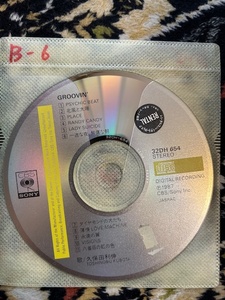 ★CDディスクのみ★B-6　久保田利伸/GROOVIN'/CD
