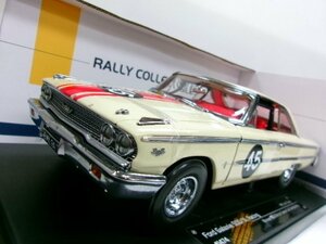 サンスター 1/18 フォード ギャラクシー 500/XL レーシング #45 Jack Sears 1963 ブリテッシュ サルーンカー レース ウィナー (4245-211)