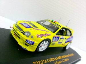 イクソ 1/43 トヨタ カローラ WRC #46 Monza Rallye 2003 V.ロッシ (6144-163)