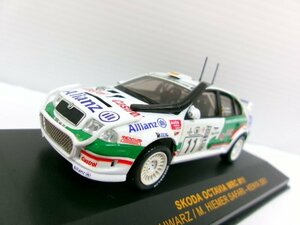 イクソ 1/43 シュコダ オクタビア WRC #11 サファリラリー 2001 A.SCHWARZ (6144-158)