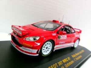 イクソ 1/43 プジョー 307 WRC #7 モンテカルロラリー 2005 M.Gronholm (6144-189)