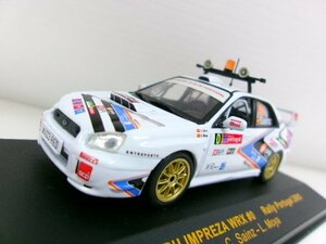 イクソ 1/43 スバル インプレッサ WRX #0 ポルトガルラリー 2005 C.サインツ (6144-195)