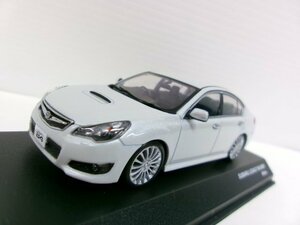 京商 Jコレクション 1/43 スバル レガシィ B4 2009 ホワイト (6144-218)